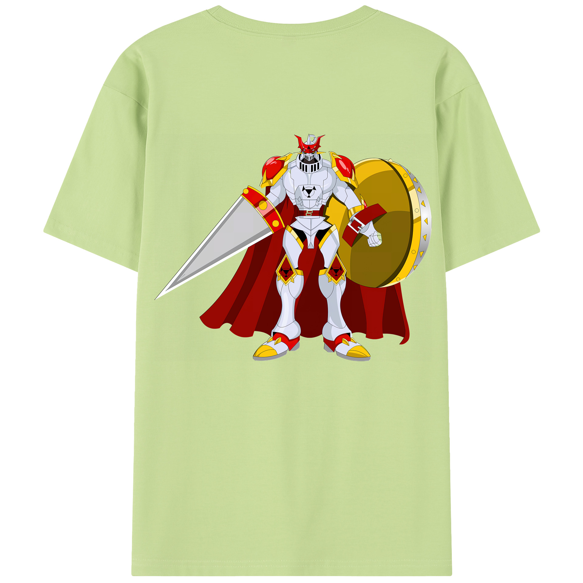 （画像用） Digimon デジタルモンスター/デジモン 綿100％半袖Tシャツ（背面プリント）